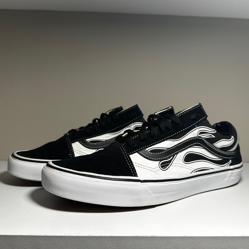 Vans Style 36 (Flames White)